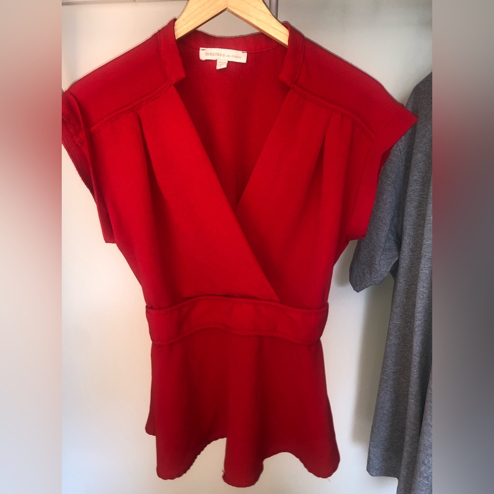 Women’s Red Blouse